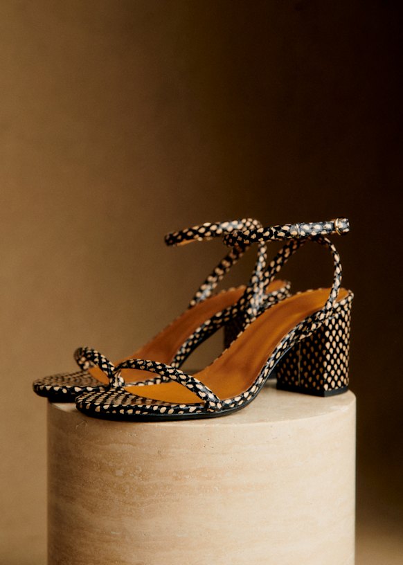 YELLO / GRACE PLATFORM SANDALS
