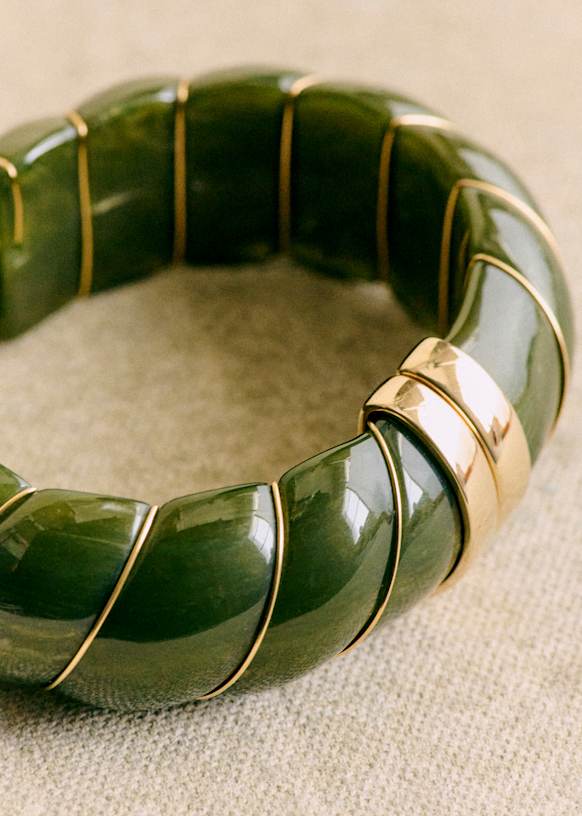 Will Bracelet - Ecru - Resin - Sézane