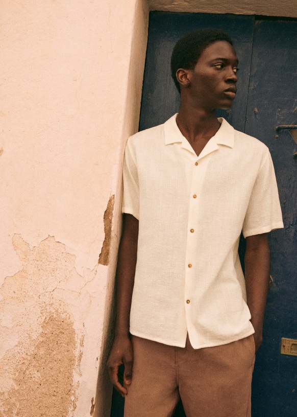 Chemise lin coton shop