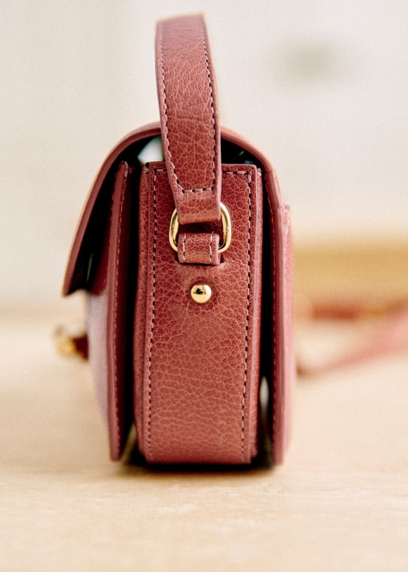 Milo Micro Bag - Embossed green - Lizard-embossed cowhide leather