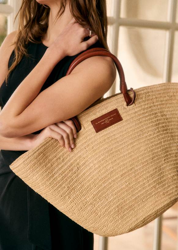 大人気【SEZANE】JUSTINE バスケット/カゴバッグ 4color Sézane + Maxi Justine Basket