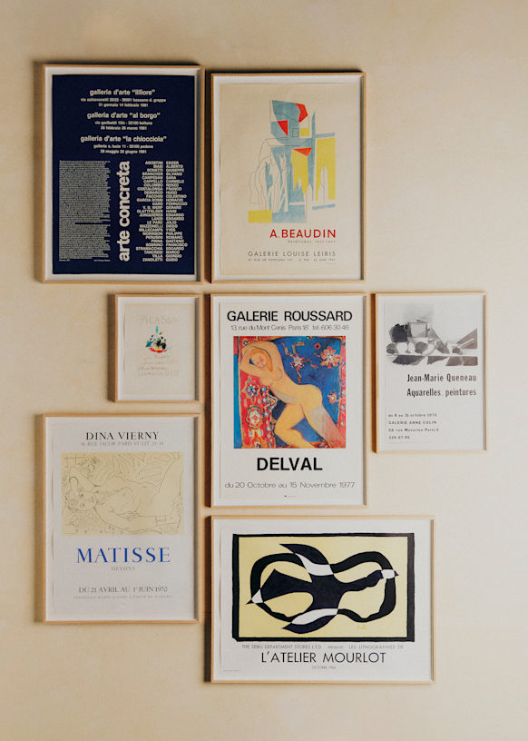 Affiche Galerie Louise Leiris, André Beaudin, 1957