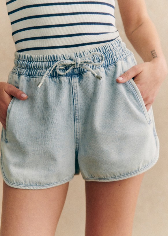 leggins with denim shorts｜TikTok Search