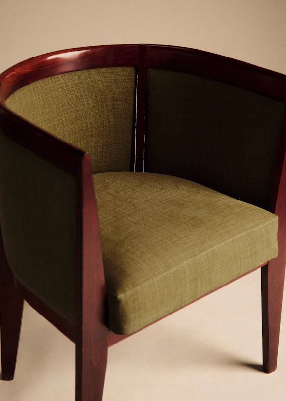 Fauteuil style art déco vintage