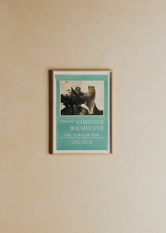 Affiche Parc Floral of Paris, Hommage at Christine Boumeester, 1972