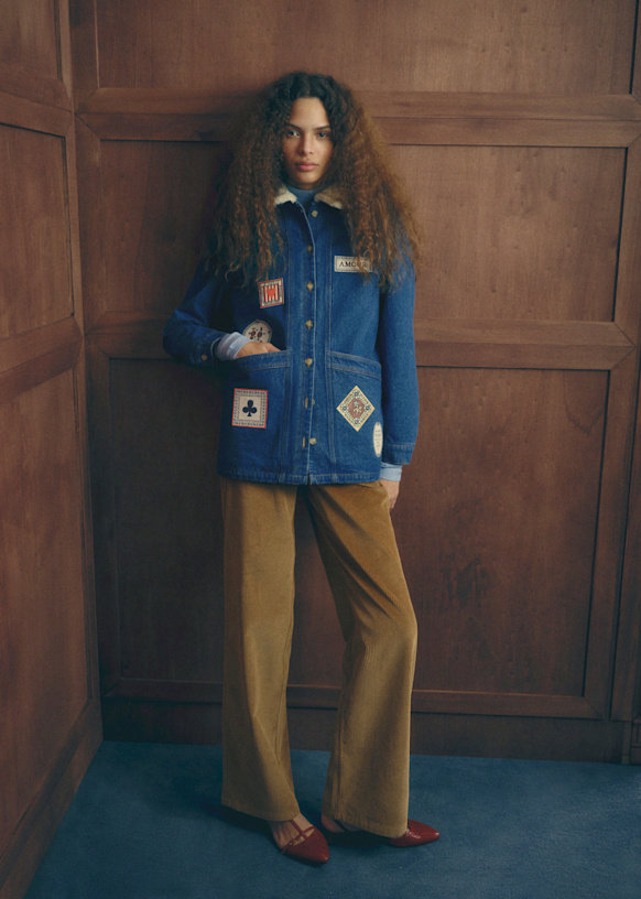 Will Jacket - Sézane x Antoinette Poisson - Denim Blue with