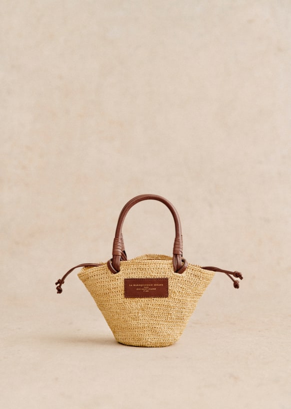 Sac raphia sezane on sale
