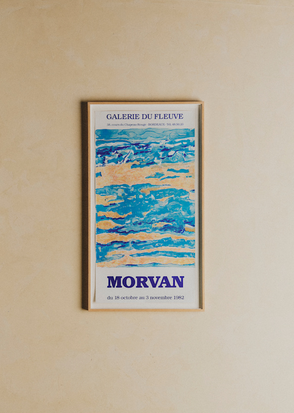 Affiche Galerie of Fleuve, Morvan, 1982