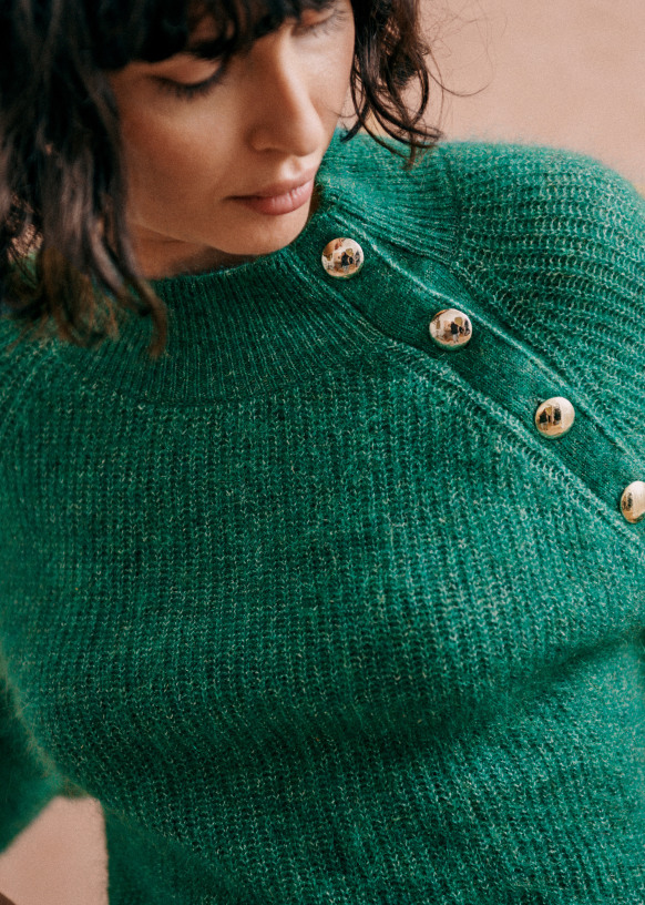 Trudy Jumper - Nature green - Super kid 