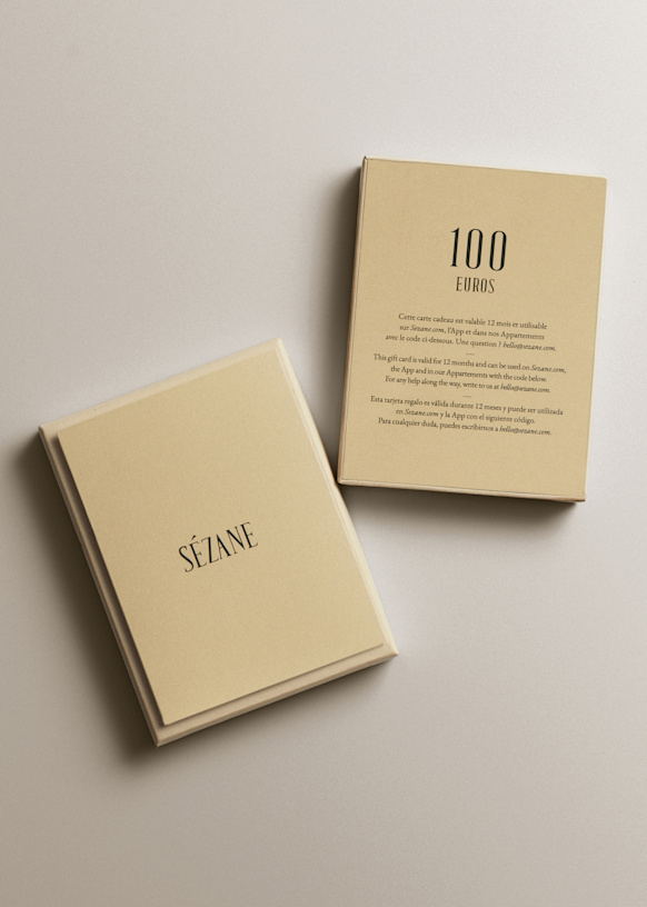 Carte Cadeau Sézane