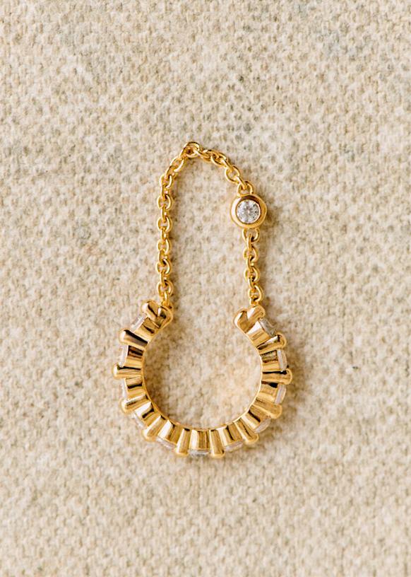 Sezane｜Loris ピアス 上品で洗練 フレンチジュエリー Loris Earring - Gold - Majority recycled brass - Sézane