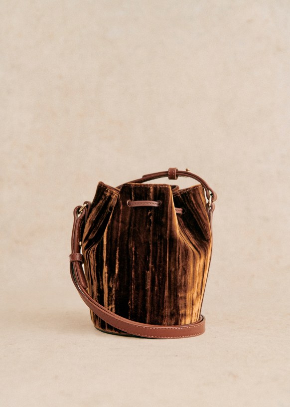 Micro Farrow Bucket Bag - Vegetable-tanned smooth cowhide leather