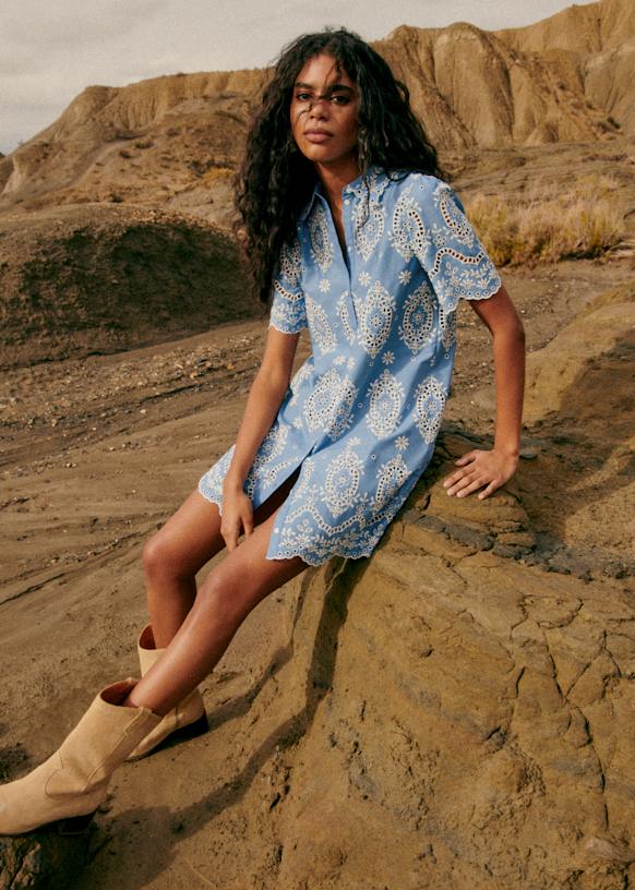 Sezane セザンヌ　ELVINAドレス　ワンピース　エクリュ　38サイズ　M Sézane | Elvina Dress