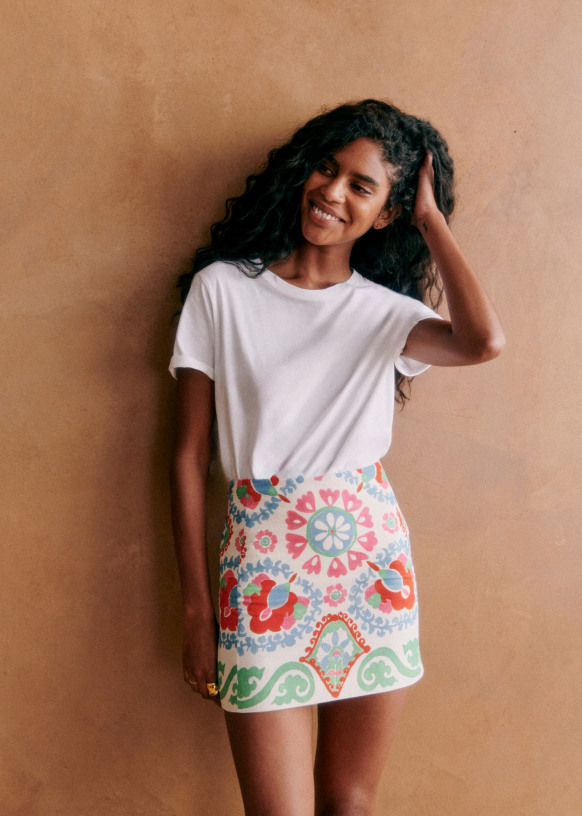 Malia Skirt - Brieno - Linen - Sézane