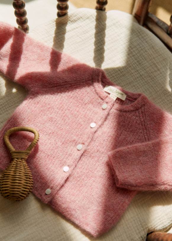 Gaspard Cardigan - Ecru - Super kid mohair - Sézane
