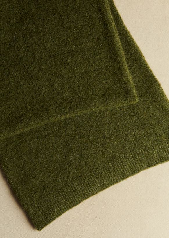 Echarpe Marianne - Vert Parfait - Baby Alpaga - Sézane