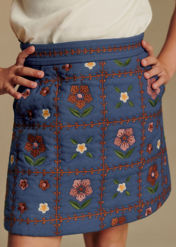 Pantalon Sarouel Femmes Taille Smockée Boho Harem Pants - Bleu