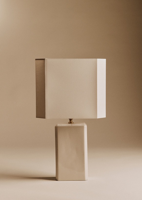 Lamp Concerto - Ecru craquelé