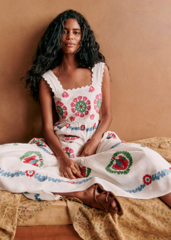 jayda maxi dress Jayda Dress - Bico Green - Cotton