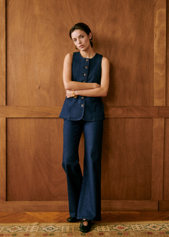 Redo Jacket - Indigo Blue - Organic cotton - organic textile