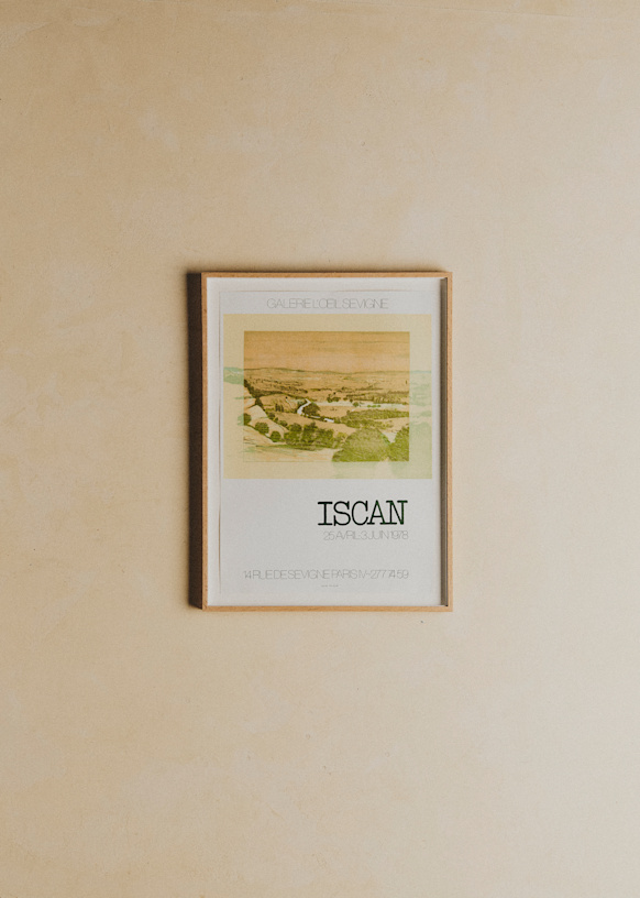 Affiche Galerie l'oeil sevigne, Iscan, 1978