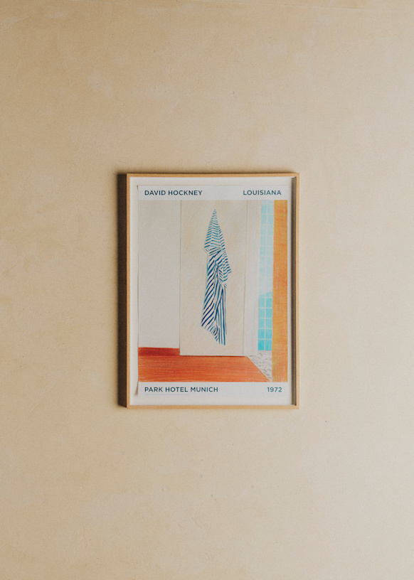 Affiche Park Hotel Munich, David Hockney, 1972