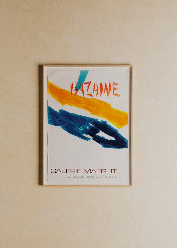 Affiche Galerie Maeght, Bazaine