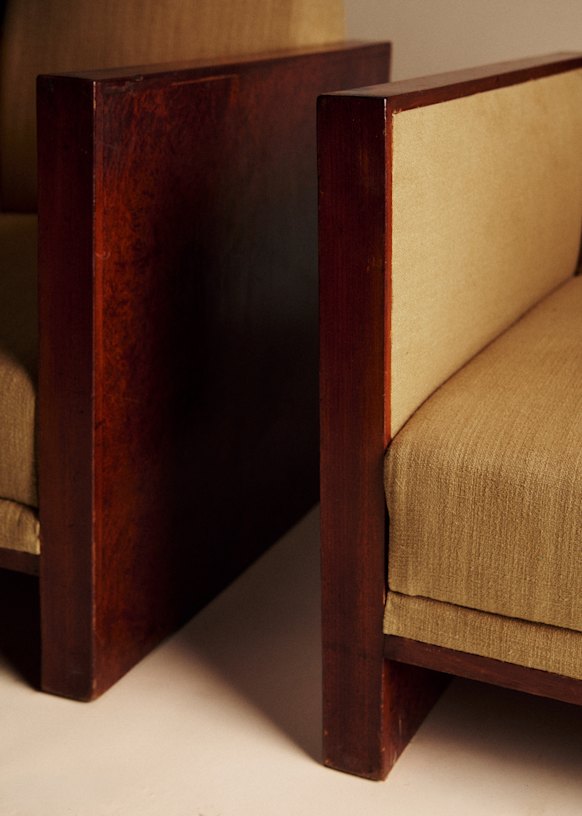 Paire of fauteuils art déco