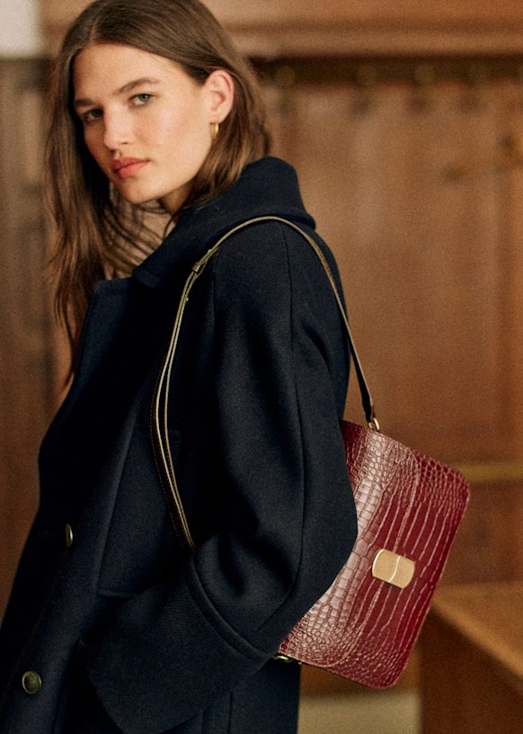 Milo Classic Bag Smooth Black Smooth Goatskin Leather S zane Milo Classic Bag Smooth Black Smooth Goatskin Leather S zane
