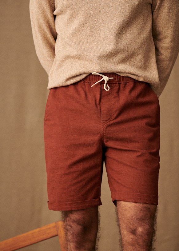 FRENCH navy 50s〜　LINEN Ramie shorts French Navy - NOS] Vintage French Navy linen shorts [1950s
