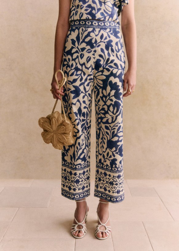 Jenson Trousers - Sézane x Momonì - Sybel - Linen - Sézane