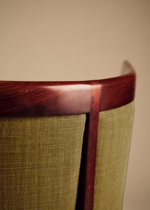 Fauteuil style art déco vintage