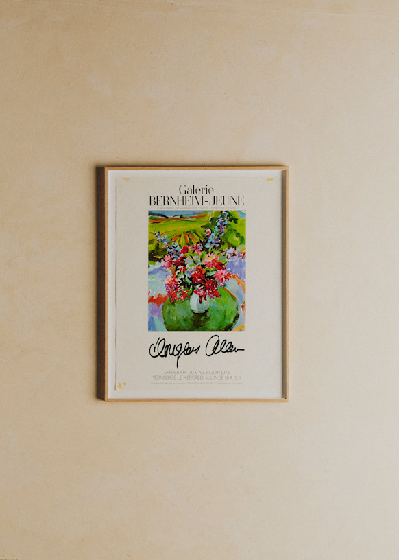 Affiche Galerie Bernheim-jeune, Georges Allan, 1973