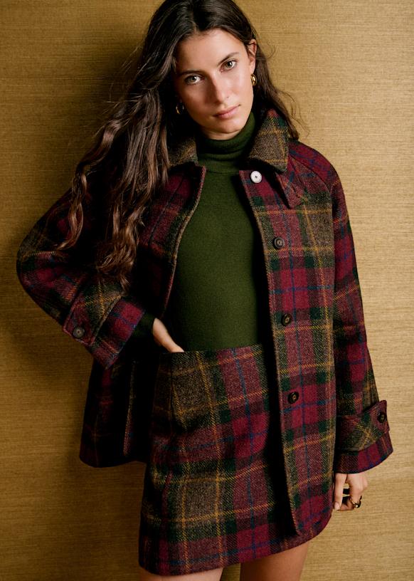 Jacques Coat - Black - Wool - Sézane