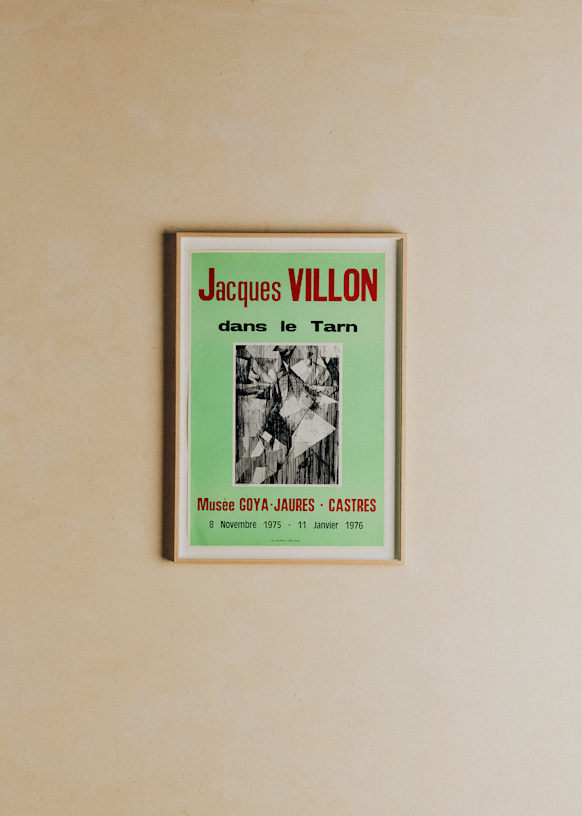 Affiche Musée Goya-Jaures, Jacques Villon, 1975