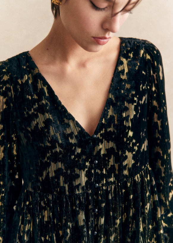 Sezane cassandra dress sales