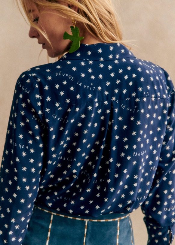 CHEMISE FLORENCE SEZANE X PANGEA