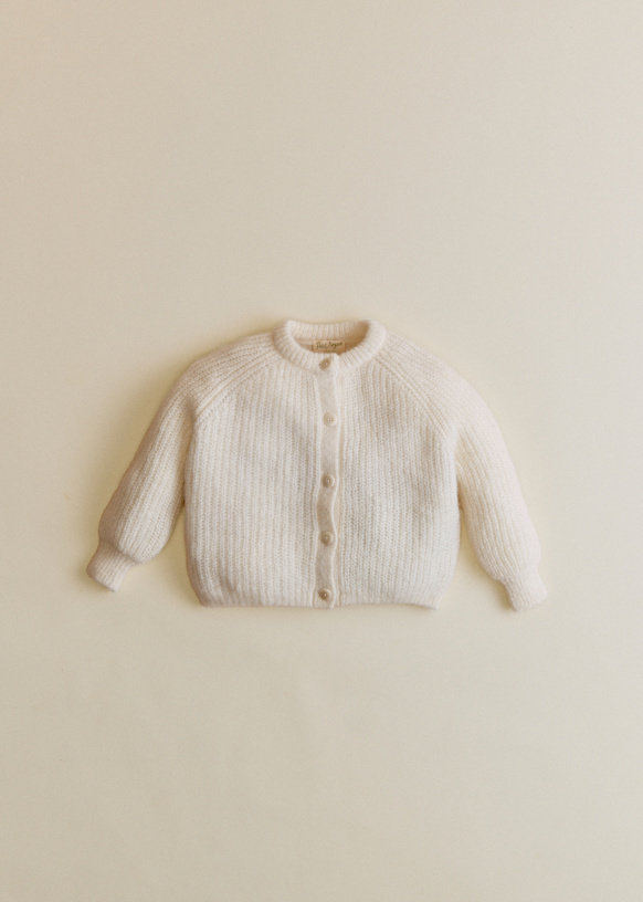 Emile Cardigan - Ecru - Alpaca - Sézane