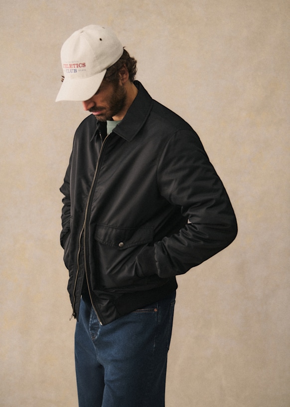 Storm Blouson - Black - Polyamide - Octobre Éditions