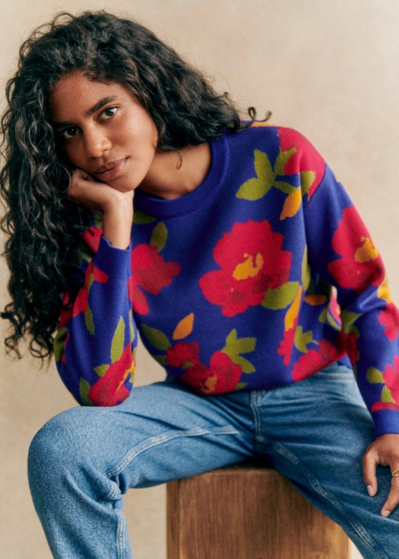 Jumper with flowers online