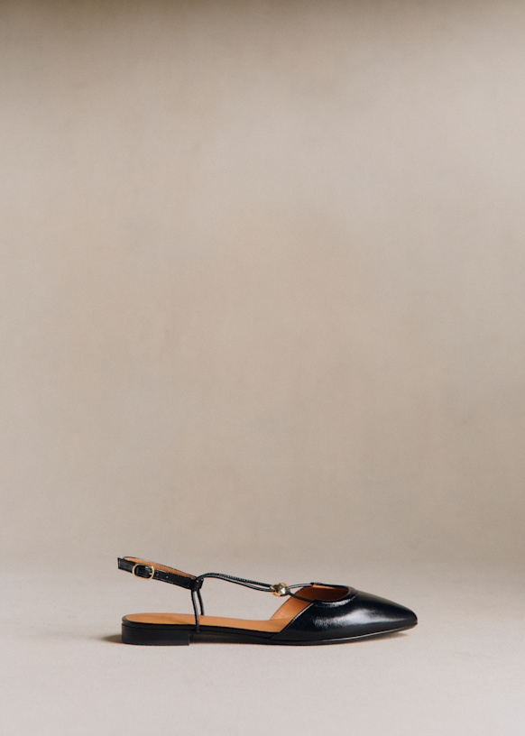 Alexia Babies - Terracotta - Suede goatskin leather - Sézane