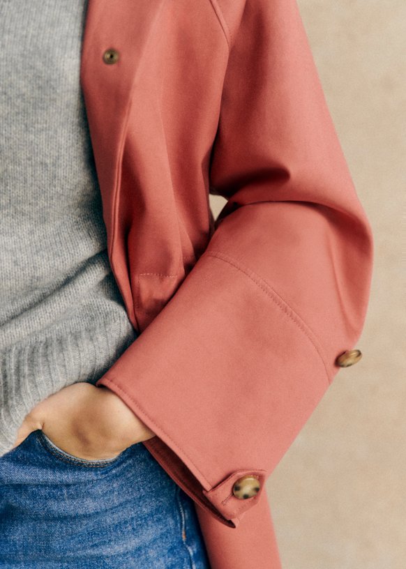 Hugo Parka - Rosewood - Organic Cotton - Sézane