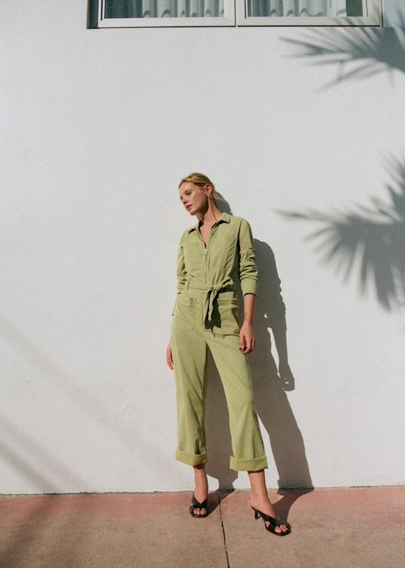 Cheryl ジャンプスーツ - アボカド - リヨセル - Sézane