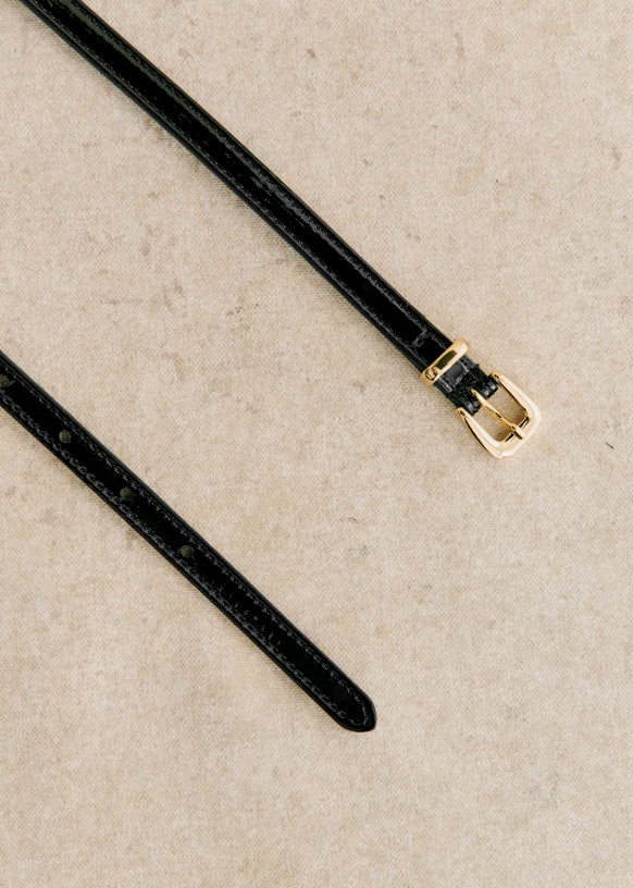 Noa Belt - Natural heritage - Bovine vegetable tanned leather - Sézane
