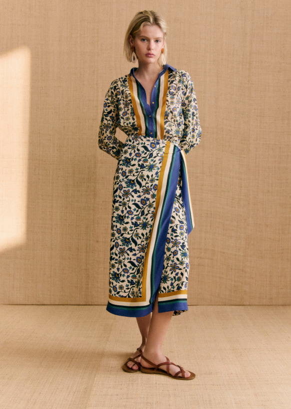 JUPE MANOLA SEZANE X MOMONI