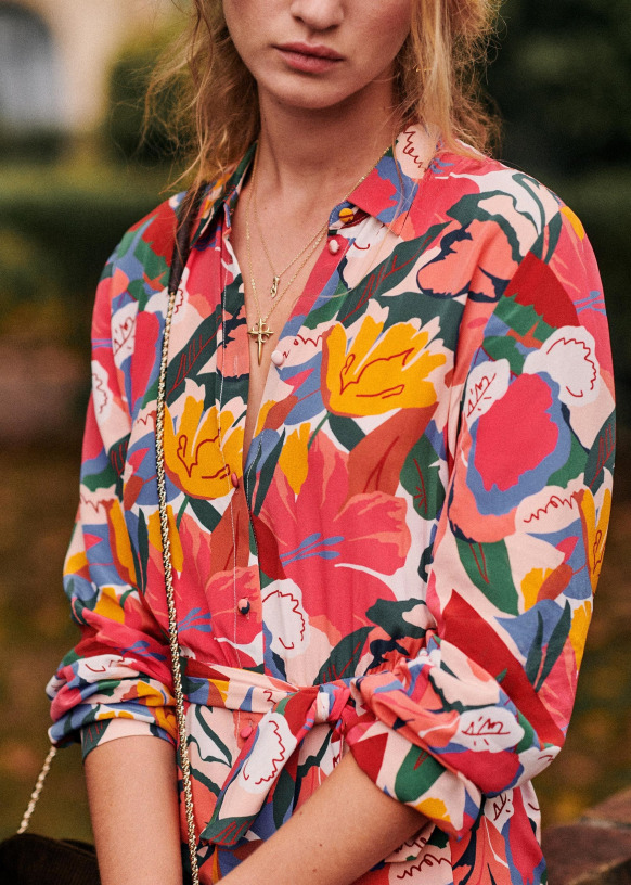 Robe delphina sezane outlet
