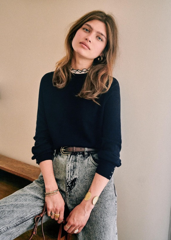 Pull sezane dentelle hotsell