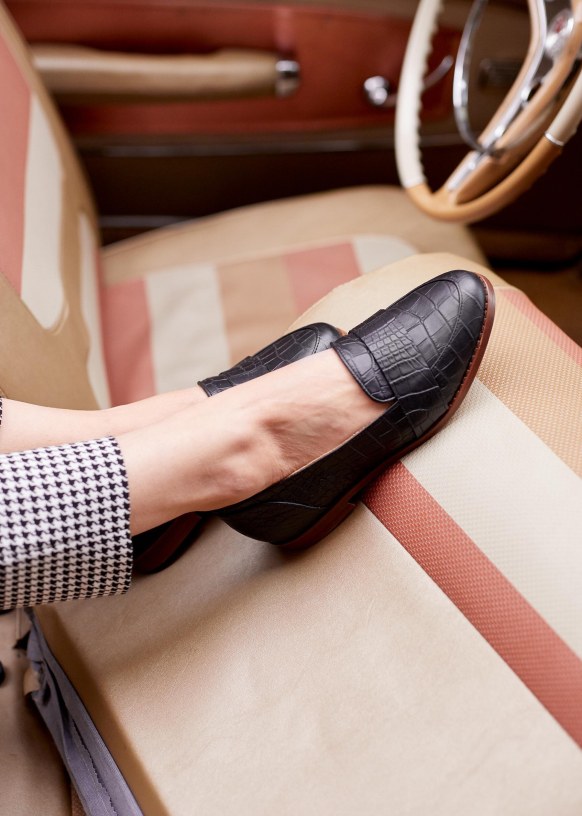 mocassins leopard sezane