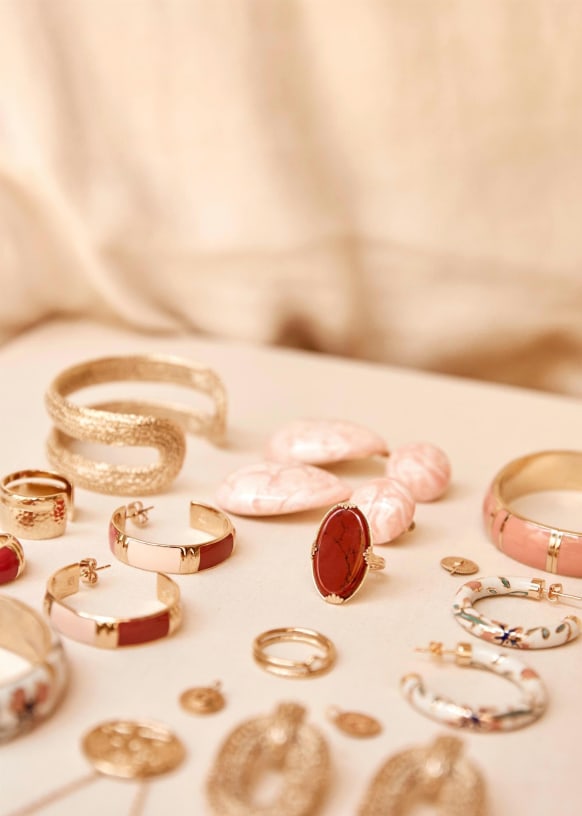 Bague celeste sezane sale