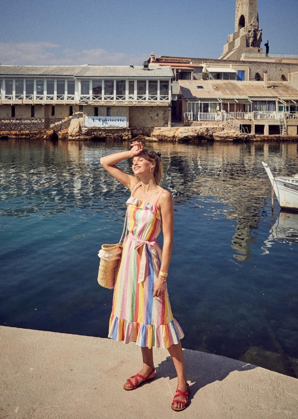 sezane robe cassandra